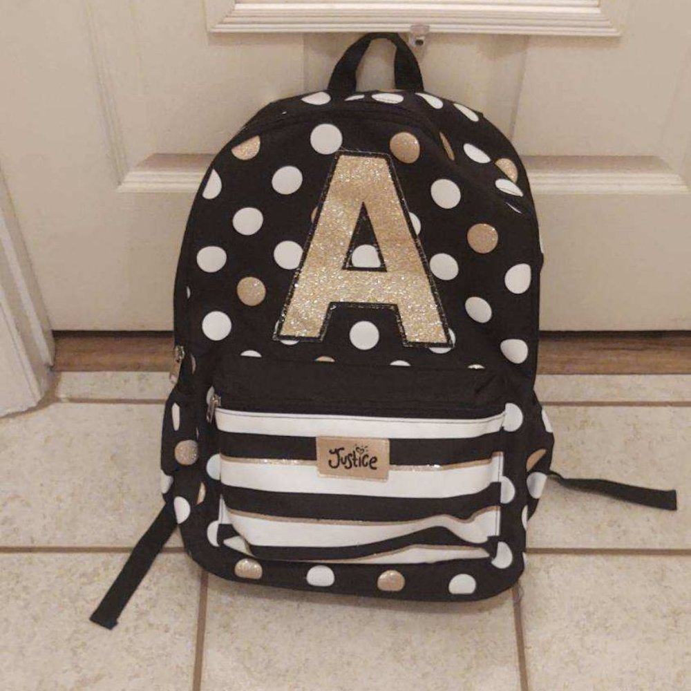 Justice Backpack. Comes with a matching lunch box!